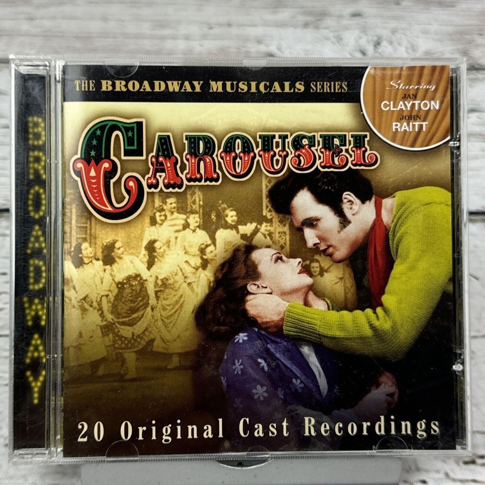 Carousel Broadway Musicals Series [2002‎ CD] - Jan Clayton John Raitt 20 Tracks